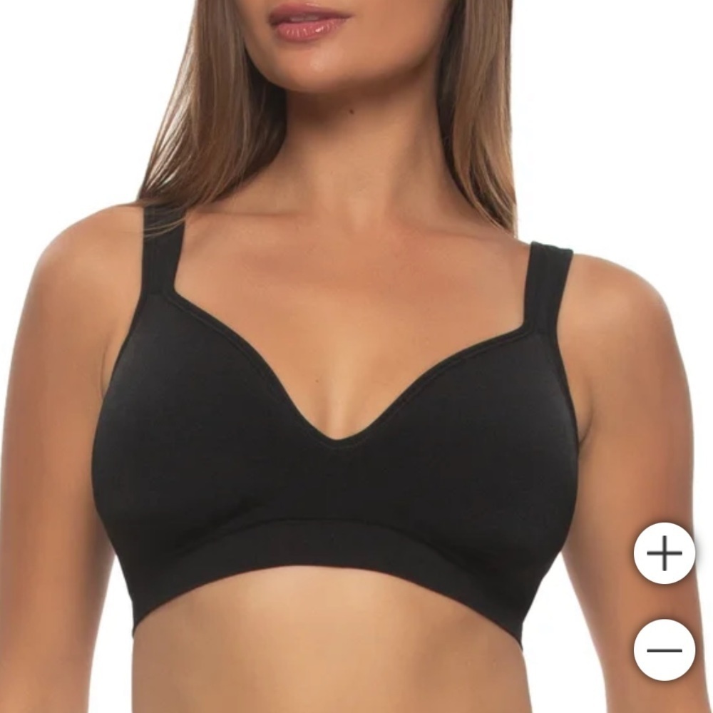 Felina Women's Adaptive Cup Wire Free‎ Bra, 2-pack - Picture 3 of 9